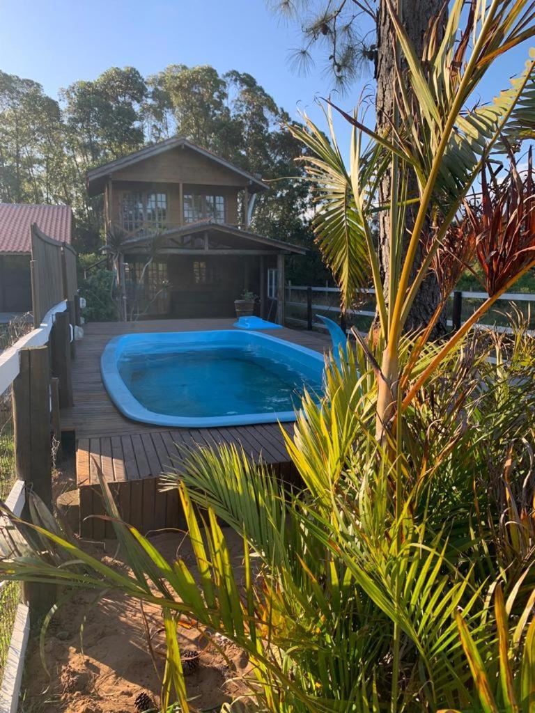 Casa Na Praia Do Rosa Com Piscina Imbituba  Bagian luar foto